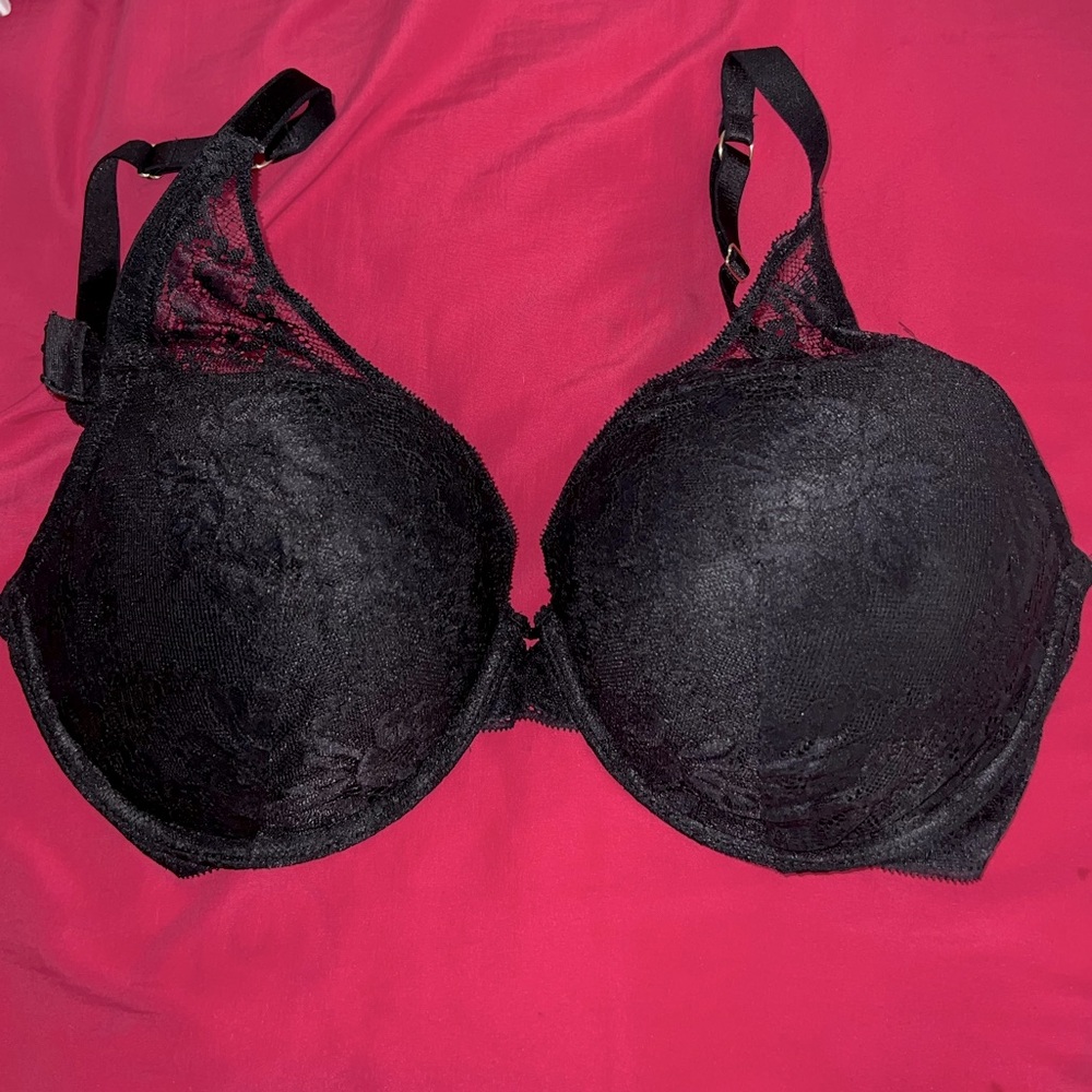 Auden Plunge Push Up Lace Bra
